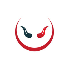 Devil icon illustration
