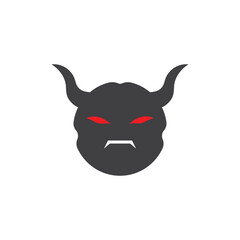 Devil icon illustration