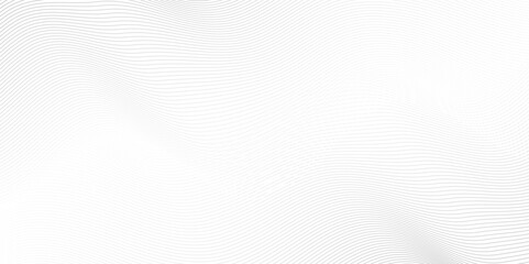 Seamless Abstract grey smooth wave lines element swoosh speed wave lines modern stream background. Abstract wave line for banner, template, wallpaper background with wave design.