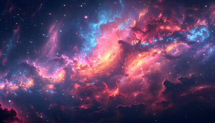 Fototapeta premium space background