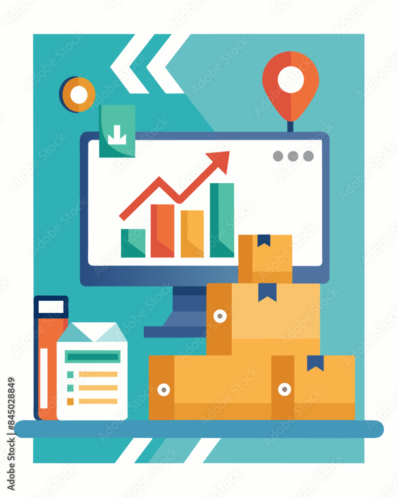 Poster an online retailer automates their inventory management system to down on labor costs and minimize e