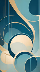 abstract background with circles