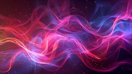 abstract background with glowing lines
