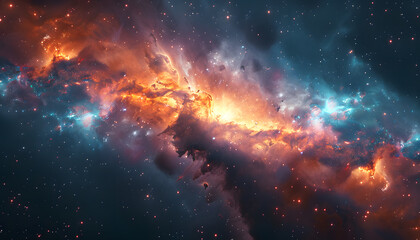 Fototapeta premium space background