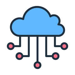 Cloud Computing Icon