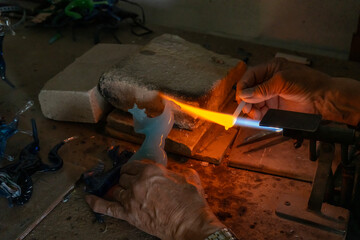 Discover the Artistry and Tradition of Glassblowing in Venice. A Masterful Display of Handmade Craftsmanship, Precision and Creativity by Skilled Artisans in Murano's Renowned Glass Workshops