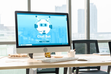 Chatbot software application for modish online business that automatically reply to customer...