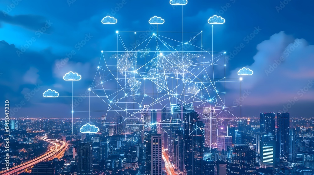 Poster 5. picture the convergence of cutting-edge technologies in a digital ecosystem powered by 5g connect
