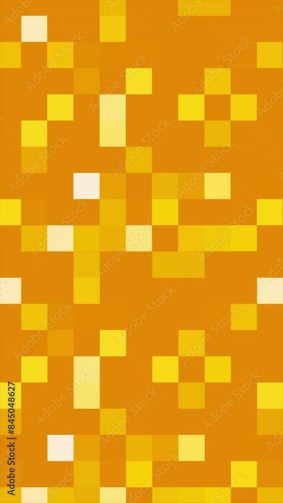 Poster abstract wall with blinking squares. media. blurred background with shining particles. vertical vide