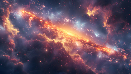 Fototapeta premium space background