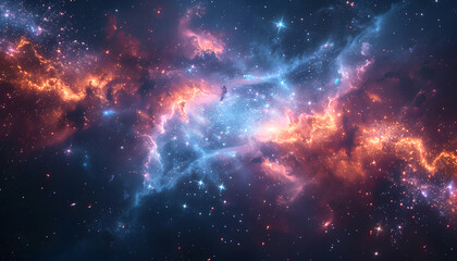 Obraz premium space background