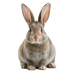 Obraz premium gray rabbit sitting