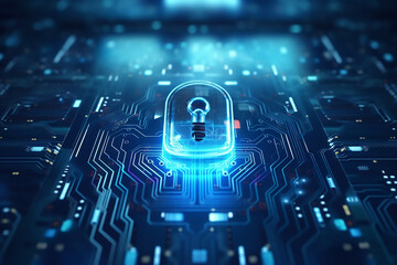 cyber security concept Login User identification