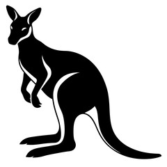 kangaroo vector illustration