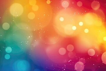 Obraz premium A colorful background with a lot of small circles