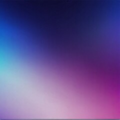 Obraz premium Blurred color gradient purple blue grainy color gradient background dark abstract backdrop banner poster card wallpaper website header design