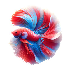Obraz premium 3D Siamese fighting fish
