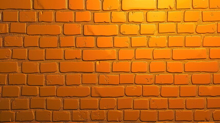 Obraz premium orange brick background, wall