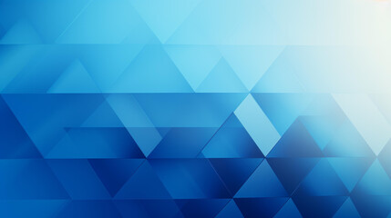 Obraz premium Modern technology company background with sleek design and blue triangles for a professional and innovative look.