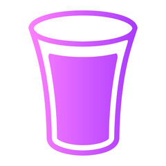 drinking water gradient icon