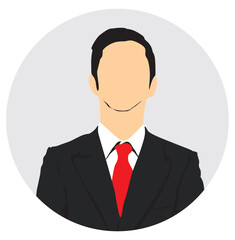 businessman profile avatar...