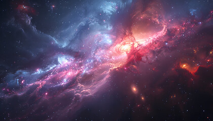 Fototapeta premium space background