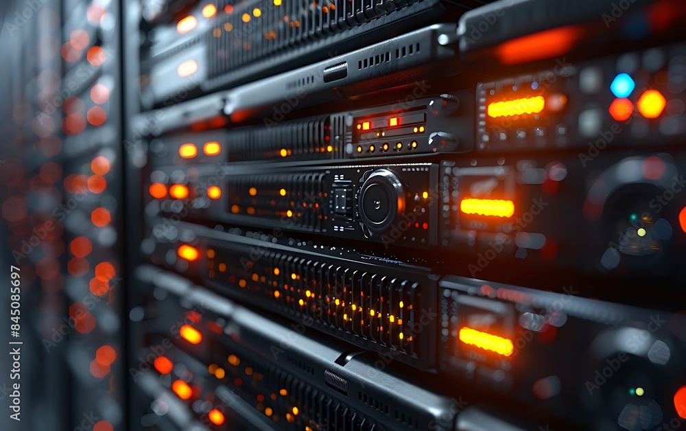 Aufkleber backup for secure system protection,server control room