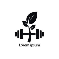 gym logo on white background