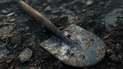 Images of the shovel grip