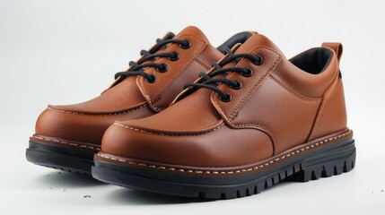Casual leather footwear for men
