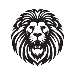 Lion, deer, cute dog head vector