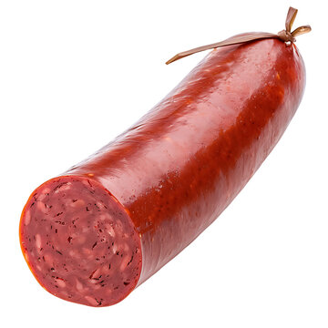 recommend clip art: Traditional Smoked Sausage Cutout on Transparent