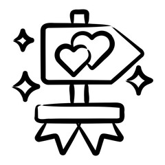 Wedding Signage Icon