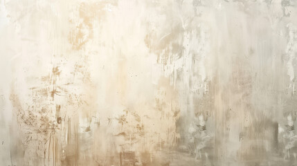 Naklejka premium Rustic Textured Wall with Neutral Pastels Color Washing Technique Beautifully textured wall with aged effect. Subtle variations in hue and tonality. High-resolution. Soft layered finish.