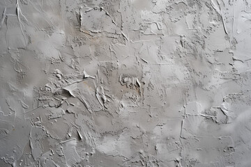 Obraz premium Rough plaster wall with small patterns shown on a wall. Grey plaster texture background
