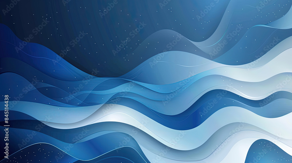 Poster abstract background. blue gradient background vector presentation design with large curved shape. co
