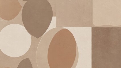 Abstract Beige and White Wall Texture.