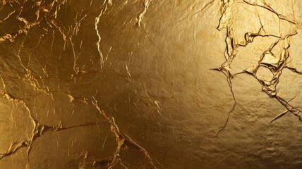 Gold foil texture background
