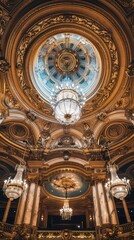 Obraz premium interior of the cathedral of saint peter