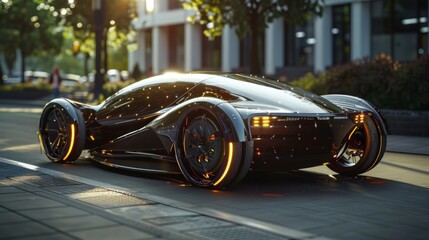 Smart Autonomous Electric Car for Urban Mobility