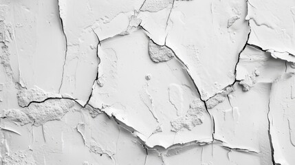 Obraz premium Rough White Concrete Wall Texture