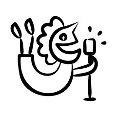 Melbourne International Comedy Festival Icon