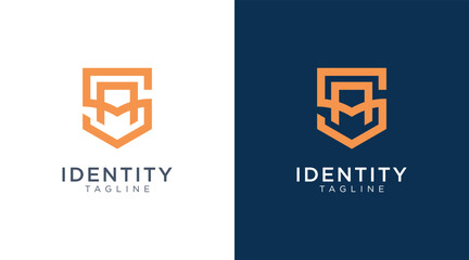 Modern letter SA, strong monogram letter sa logo design, as logo vector