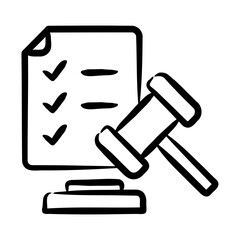 Legal Compliance Icon