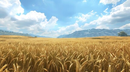 Field of wheat