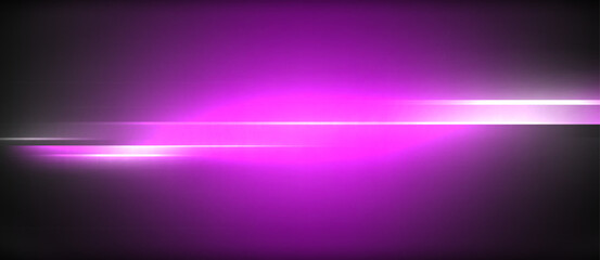 Neon dynamic diagonal light rays background. Techno digital geometric concept design for wallpaper, banner, presentation, background