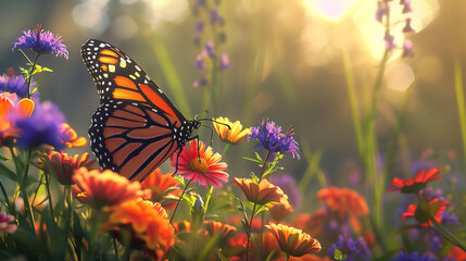 butterfly on a flower