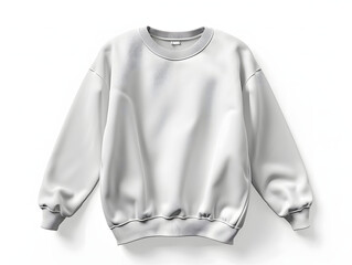 Sweatshirt mockup with isolated white background