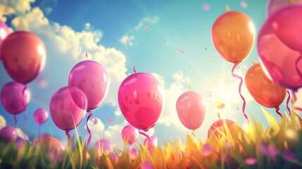 Happy Birthday Background Image(1920 x 1080 ) size