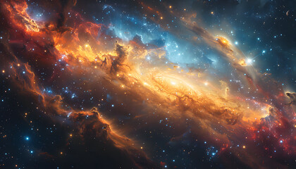 Fototapeta premium space background